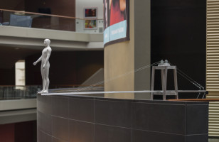 Grothusen Michael sculpture, Kimmel Center