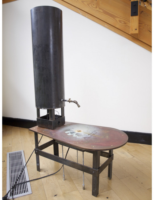 All the water in my body, Michael Grothusen, sculpture, Philadelphia, conceptual sculpture, body measurement sculpture