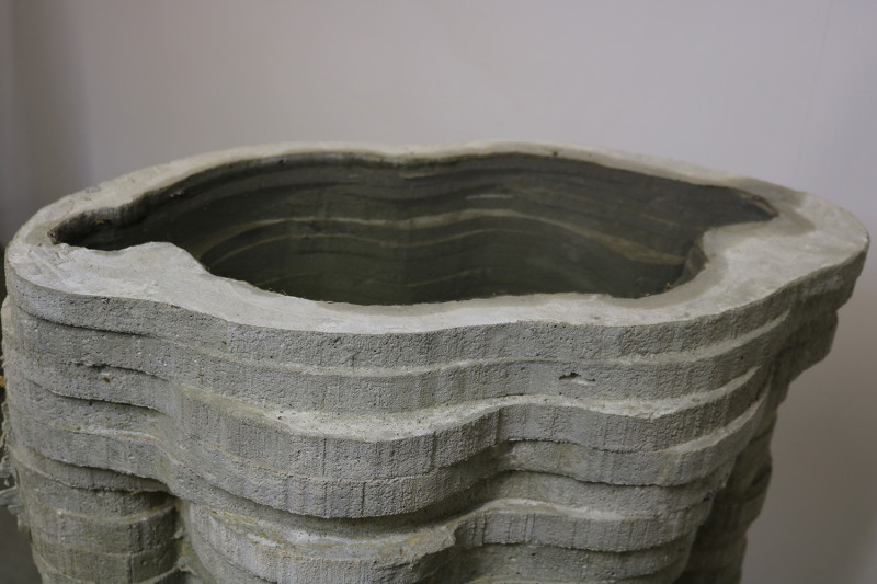 michael grothusen, cement sculpture, figurative sculpture